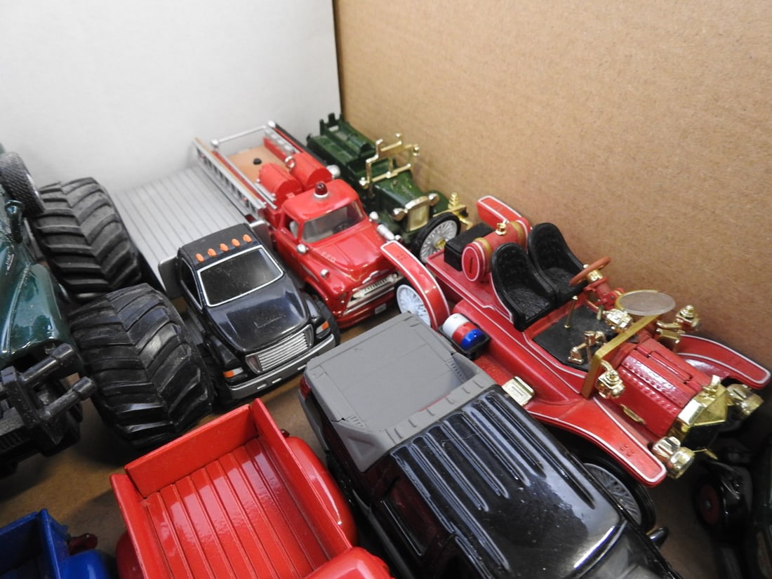Mixed Die-Cast Pickups, Fire Engines and Monster Truck - 3