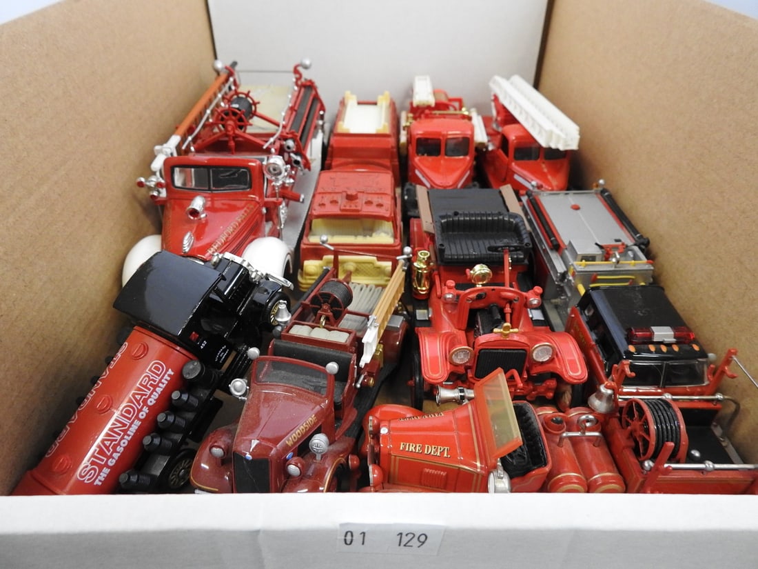 Vintage Die-Cast Fire Truck Collection - 2