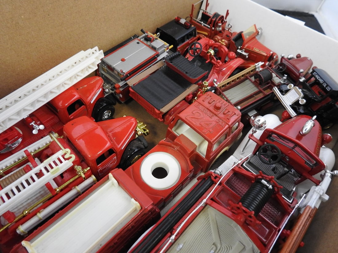 Vintage Die-Cast Fire Truck Collection - 4