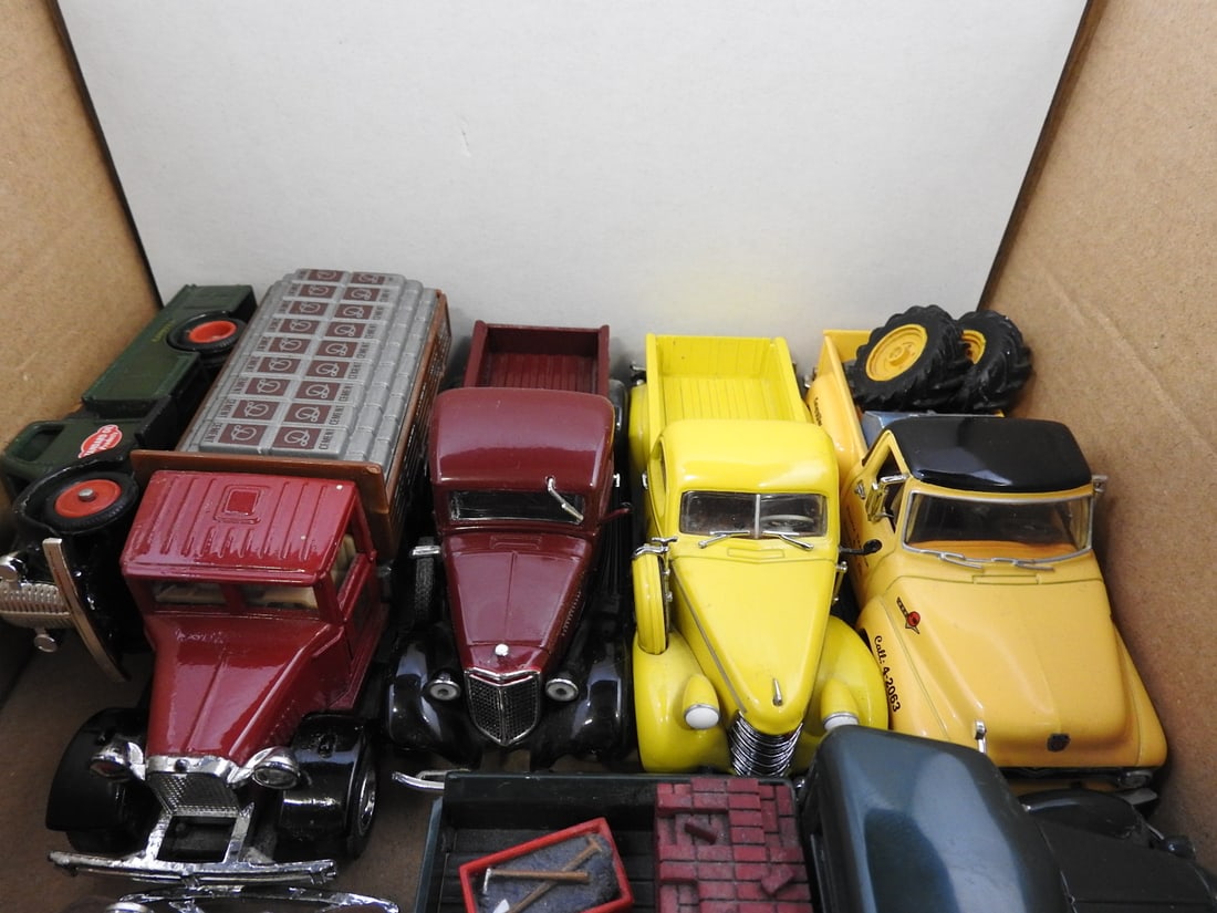 Mixed Die-Cast Cars, Trucks and Fire Vehicles - 2