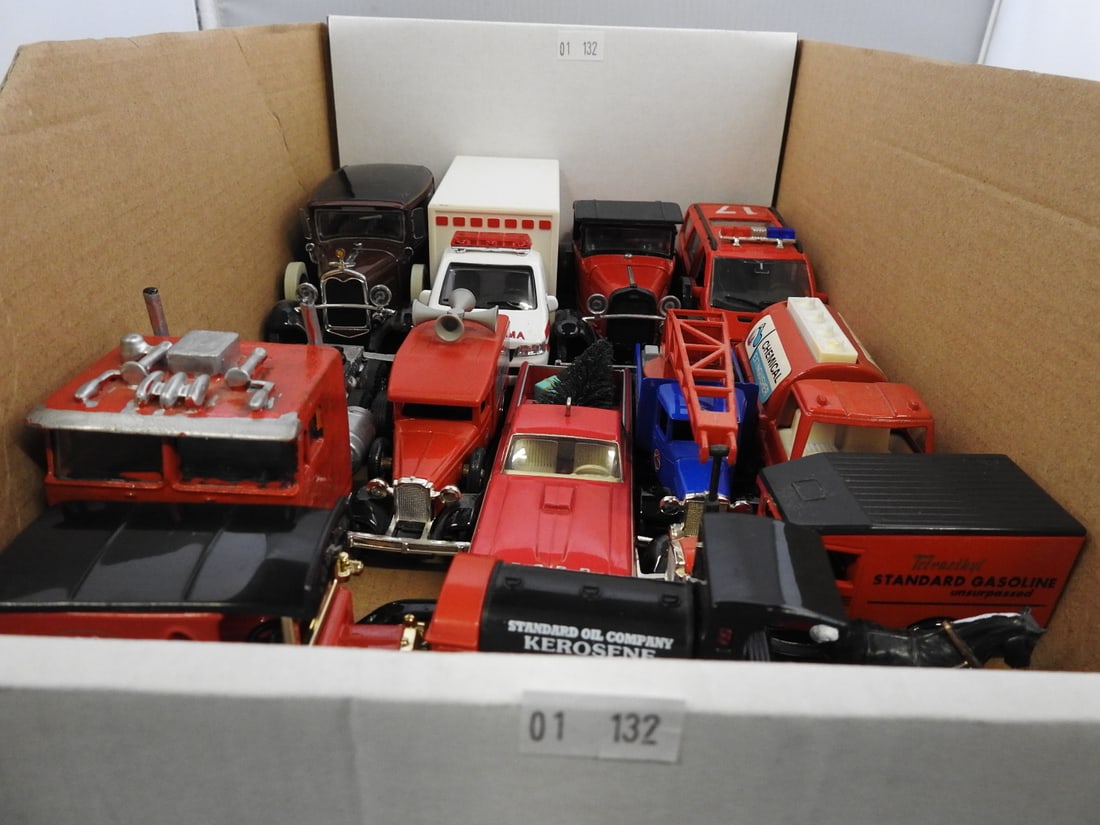 Fire, Ambulance and Emergency Model Vehicle Lot - 2