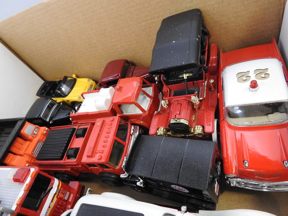 Mixed Fire Engines and Collector Cars - 2
