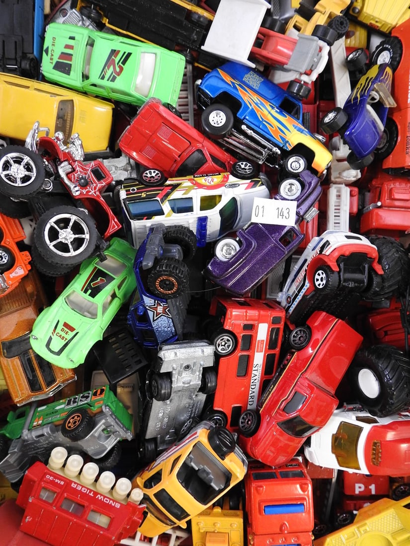 Large Mixed Toy Vehicle Collection - 2