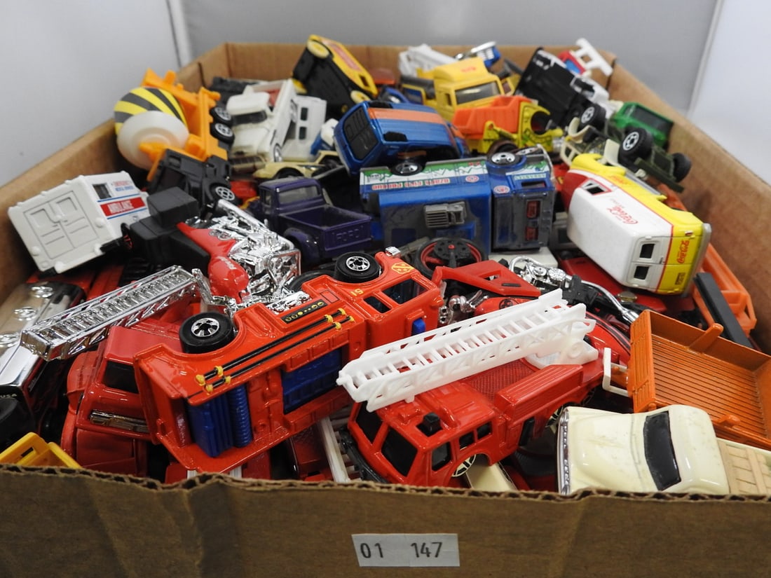 Large Loose Toy Car and Truck Collection - 2