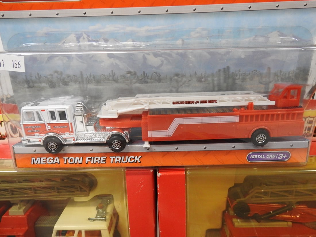 Packaged and Loose Fire Truck Model Collection - 2