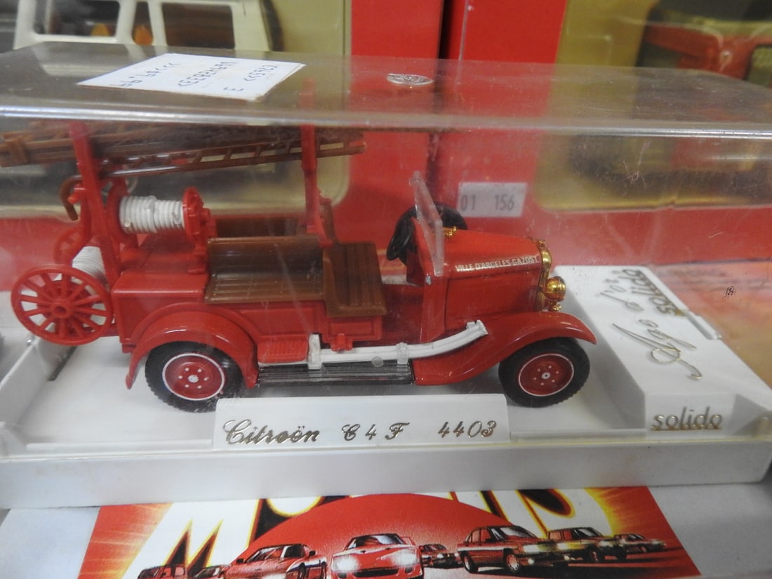 Packaged and Loose Fire Truck Model Collection - 5