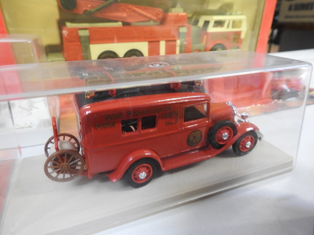 Packaged and Loose Fire Truck Model Collection - 6