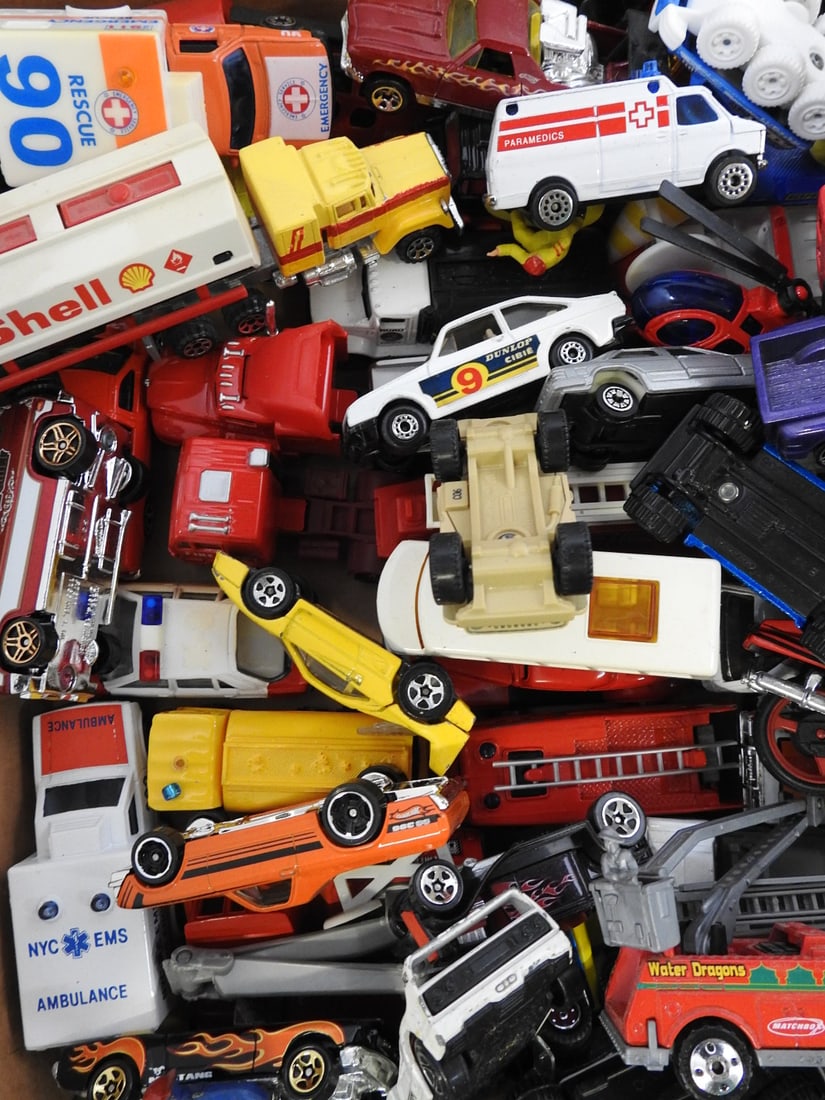 Large Mixed Fire, Rescue and Toy Vehicle Lot - 4