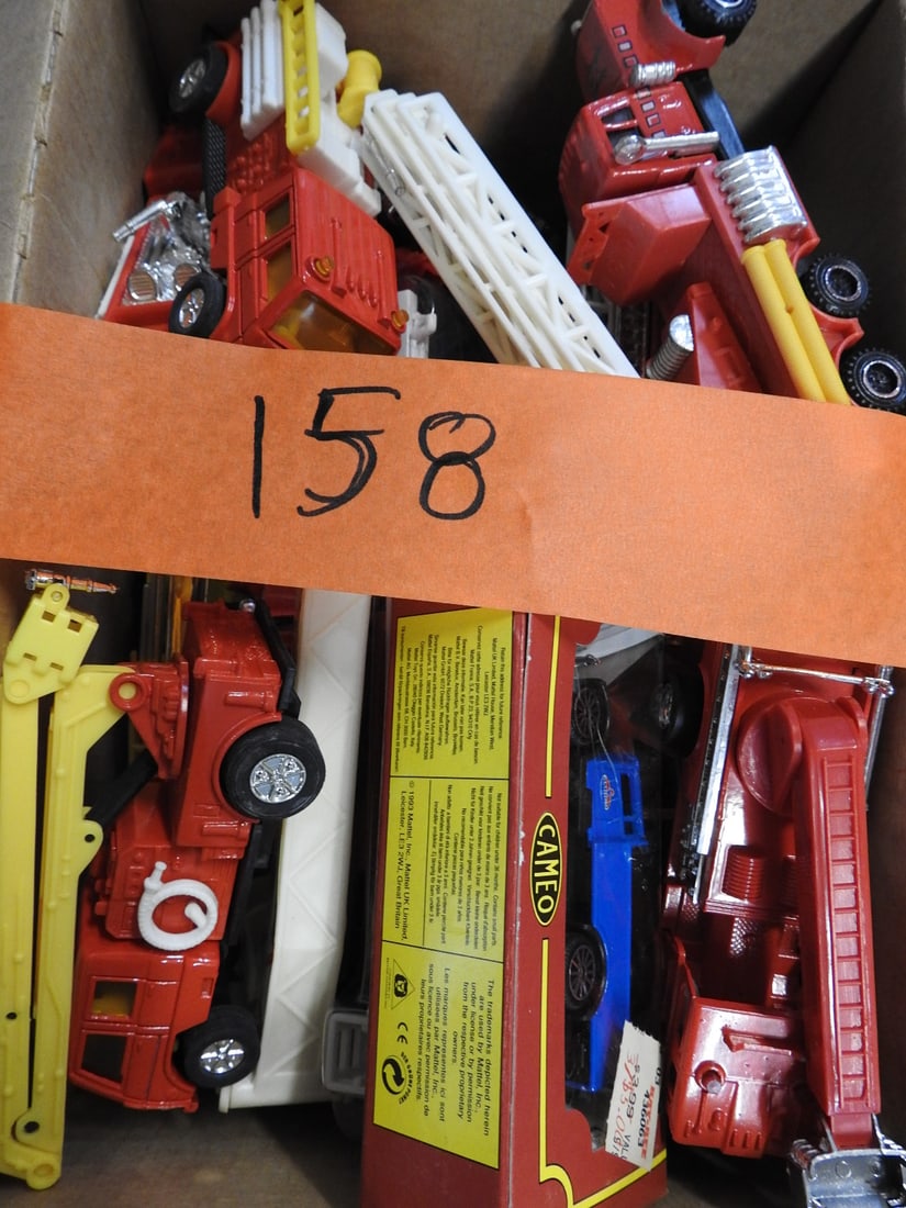 Large Mixed Fire, Rescue and Toy Vehicle Lot - 6