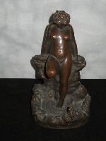 Pair Of Art Nouveau Bronze Book Ends - 2