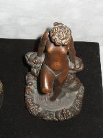 Pair Of Art Nouveau Bronze Book Ends - 4