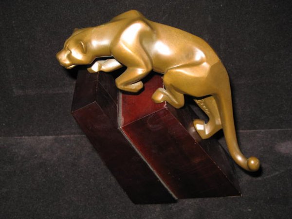 Franklin Mint Rosetta Bronze Sculpture : Beautiful piece made by original artist Rosetta for the Franklin Mint dated 1991. Length 7 1/4" by Height 3".