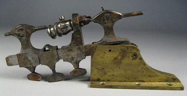 Jewelers Or Watch Makers Steel Vise: H. 3.75" by W. 1.5" by L. 9.25".
