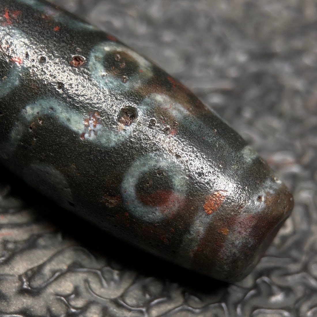 An exquisite chinese agate DZI beads - 5