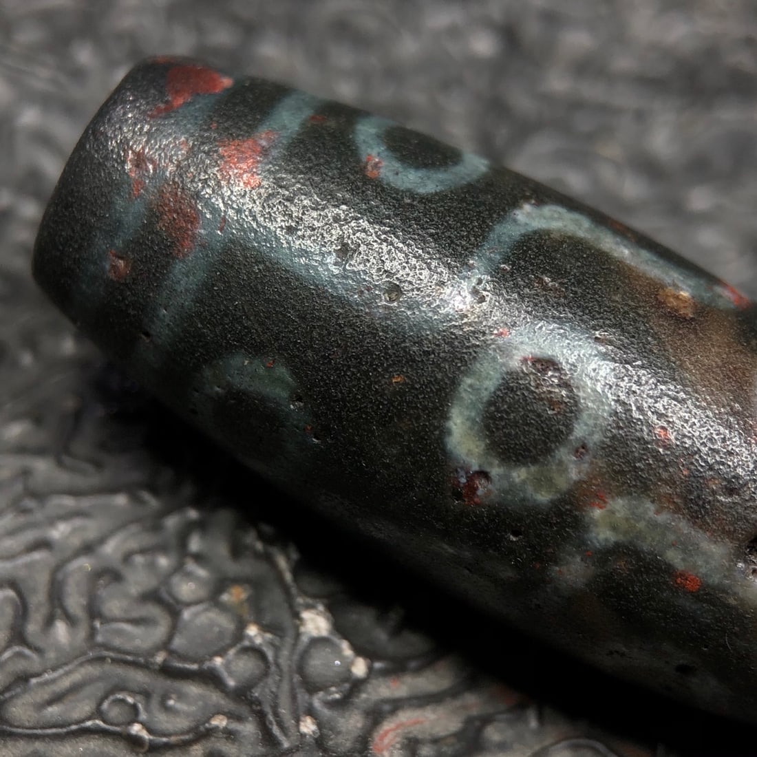 An exquisite chinese agate DZI beads - 6