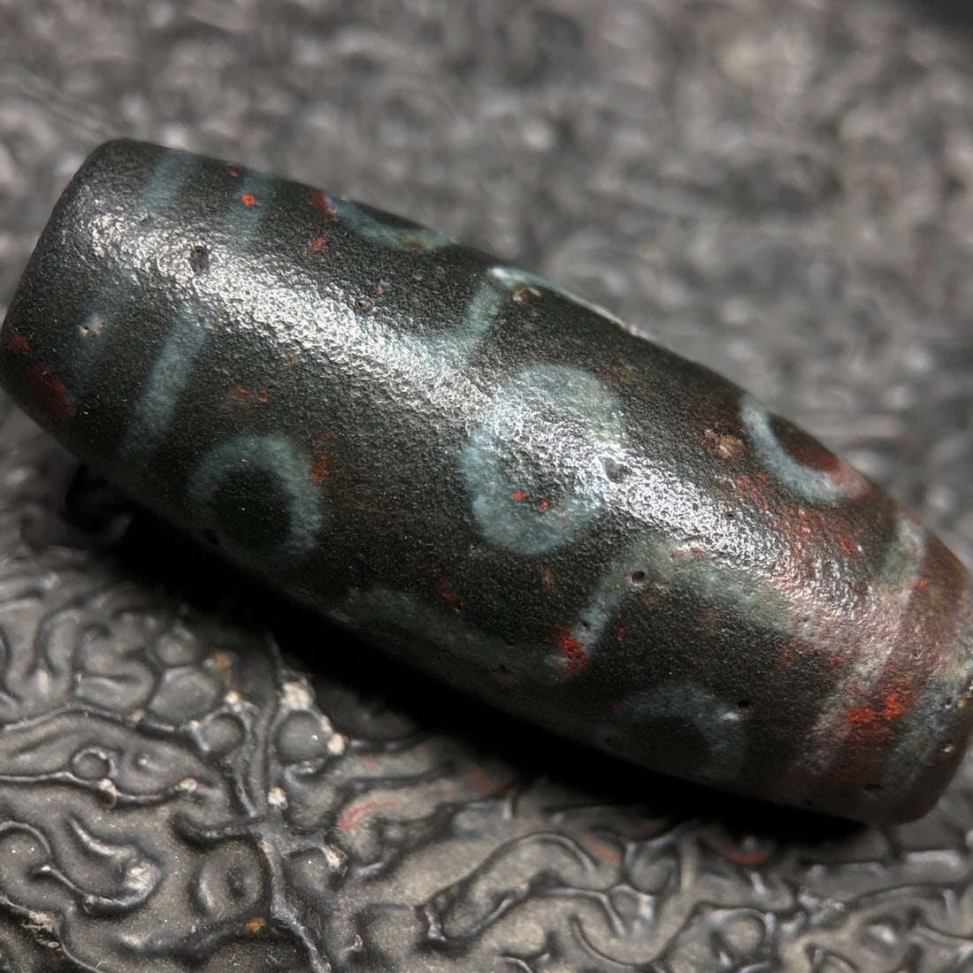 An exquisite chinese agate DZI beads - 7