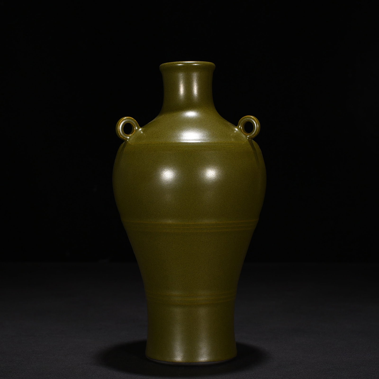 An Exquisite Chinese tea powder glaze three series plum vase (1 of 8)