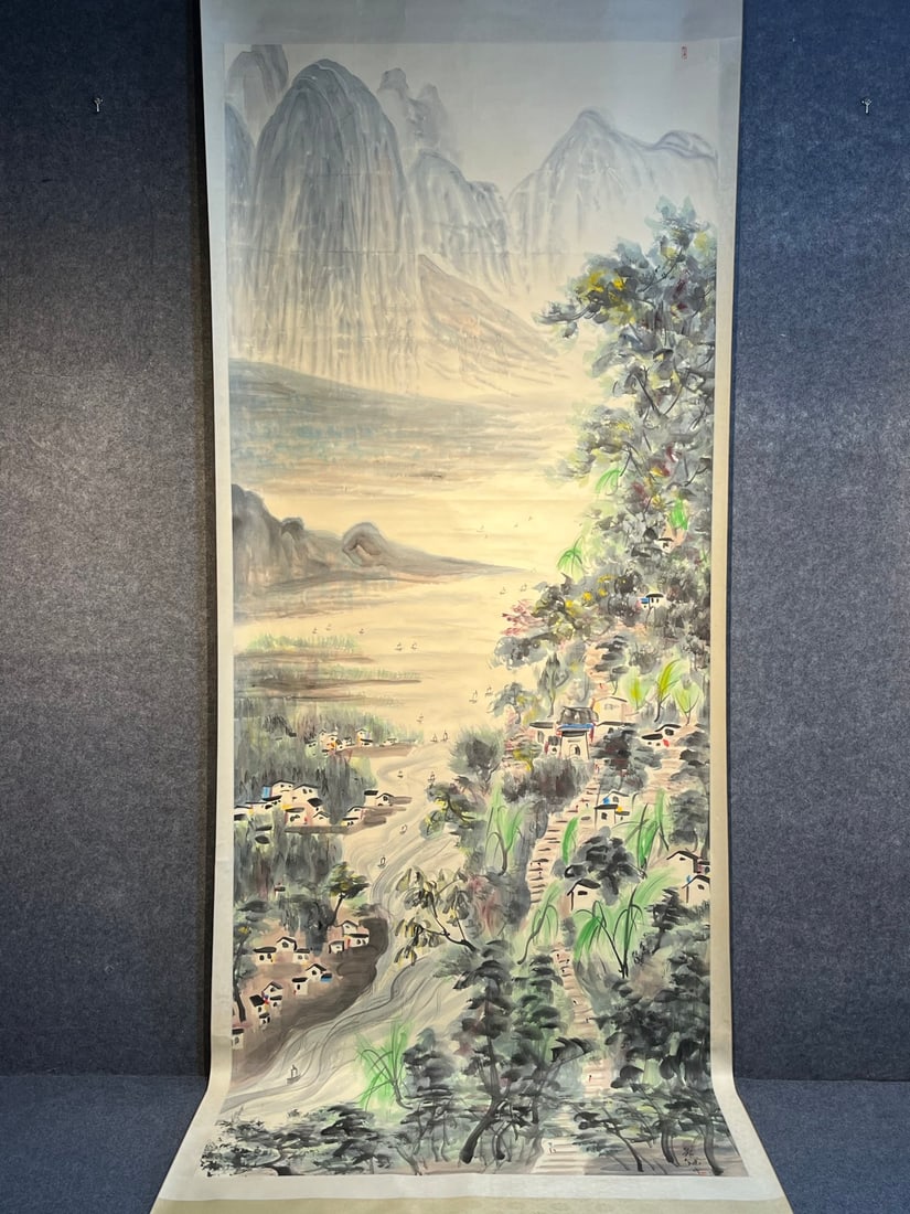 An Exquisite Chinese scroll painting - 2