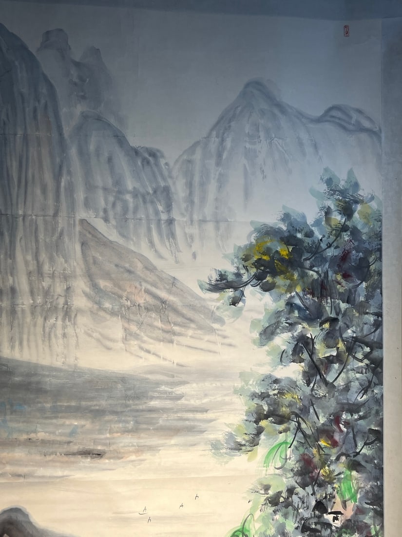 An Exquisite Chinese scroll painting - 4