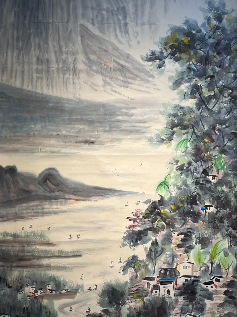 An Exquisite Chinese scroll painting - 6