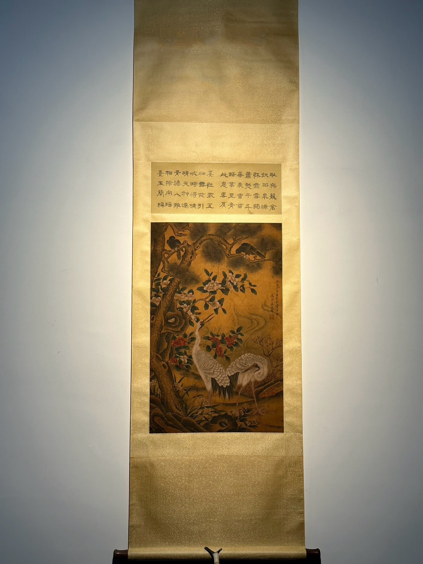 Chinese scroll painting Jiang Tingxi (1 of 9)