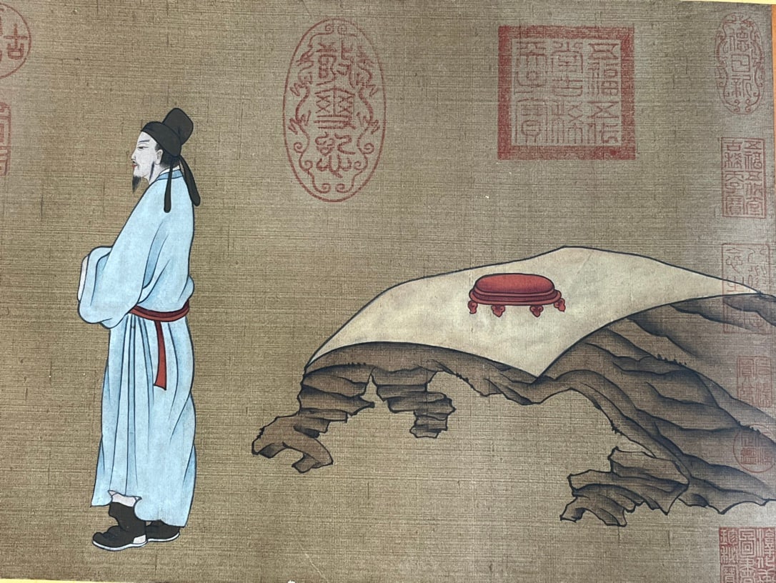 Chinese scroll painting Yan Liben - 3