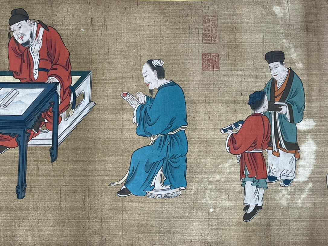Chinese scroll painting Yan Liben - 4