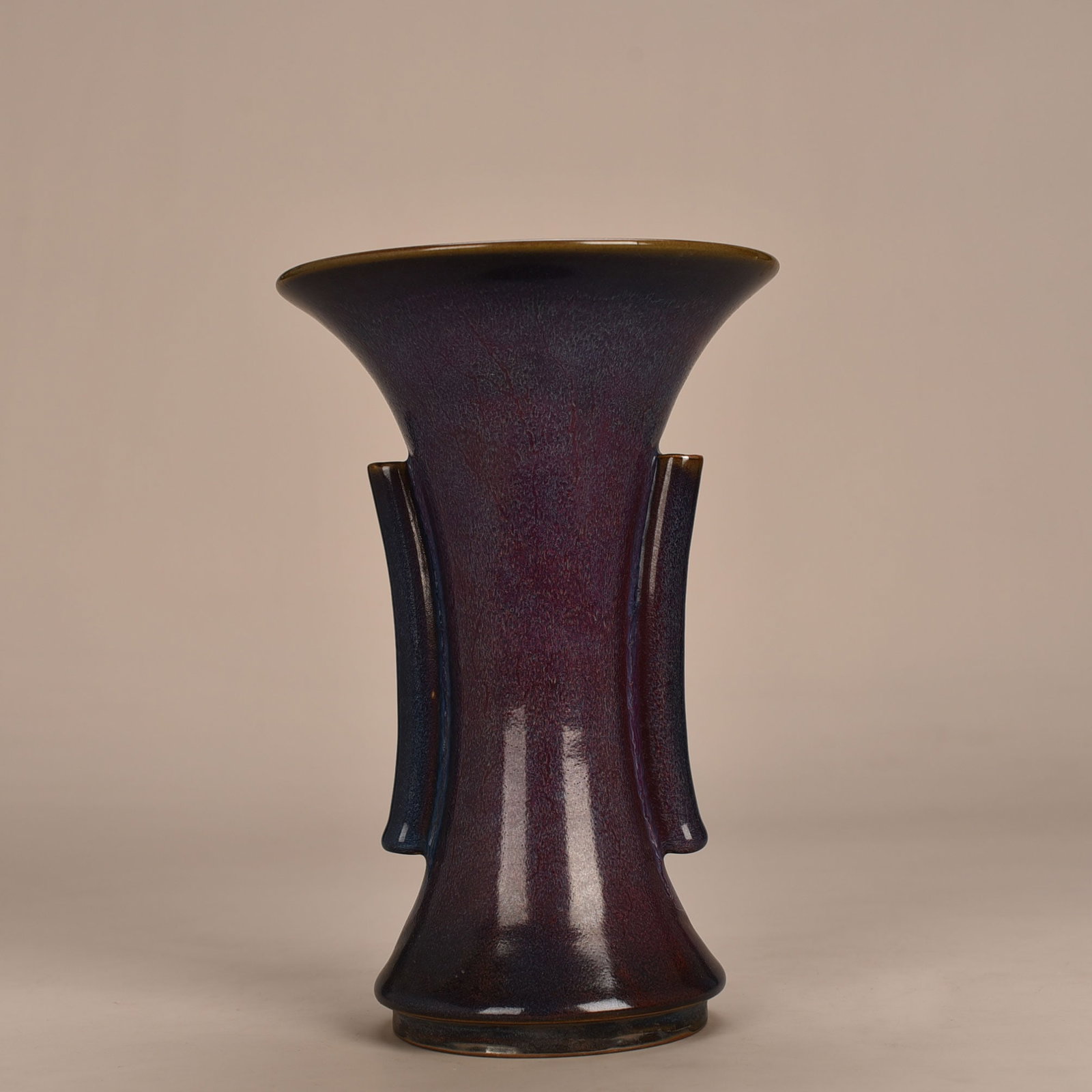 An Exquisite Chinese Jun Kiln Heavy Harmony Rose Purple Glazed Flower Goblet: Size: Height 25 cm - Width 17 cm |Materials: Porcelain |Style Dynasty: Song dynasty |Attribution: 10th-c |Object: flower goblet