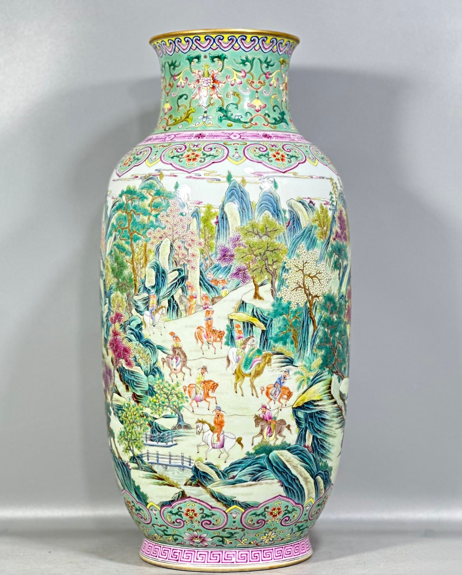An Exquisite Chinese Famille Rose East melon vase (1 of 9)