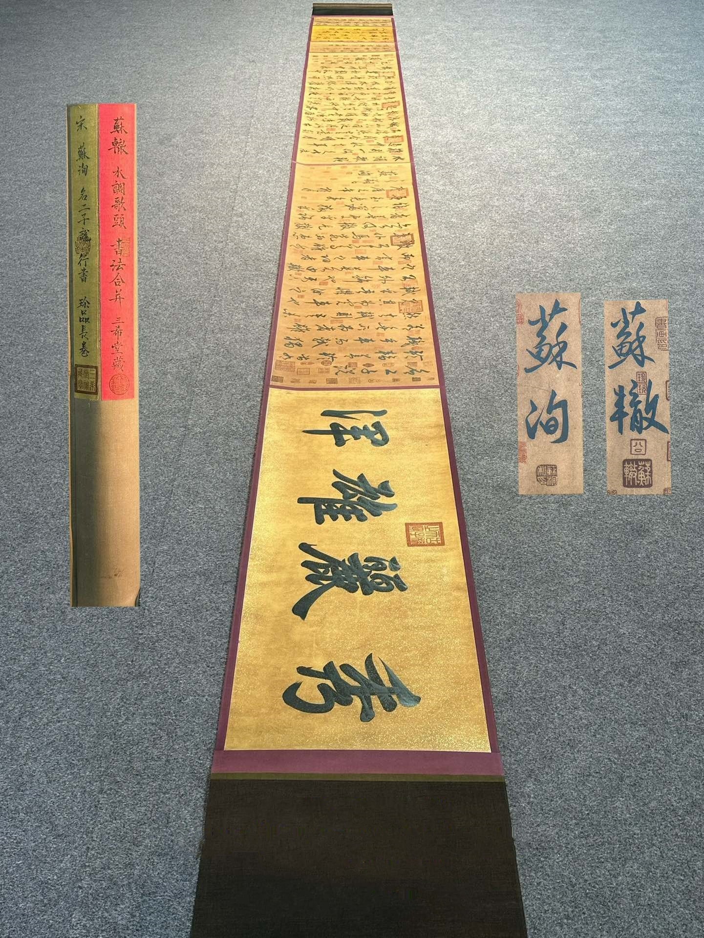 Chinese scroll painting Su Xun (1 of 9)