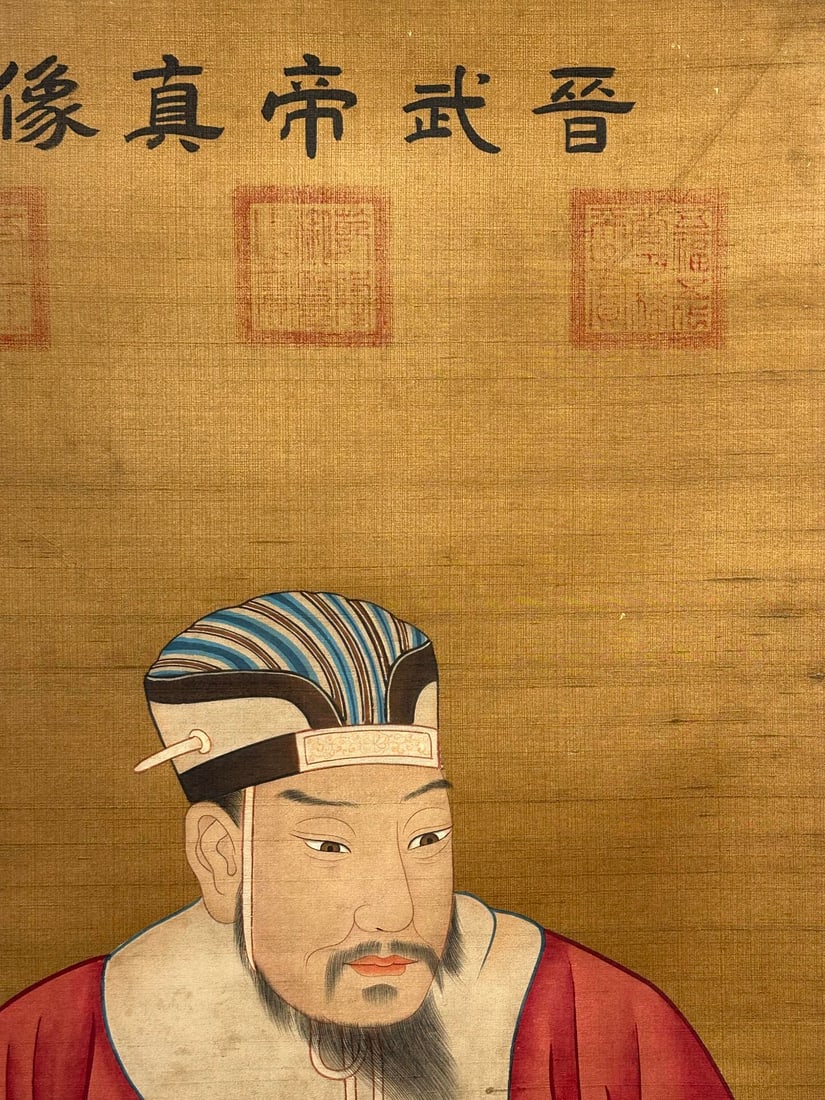 Chinese scroll painting Yan Liben - 4