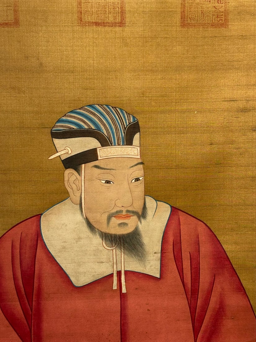 Chinese scroll painting Yan Liben - 6