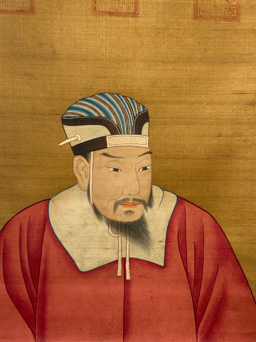 Chinese scroll painting Yan Liben - 7