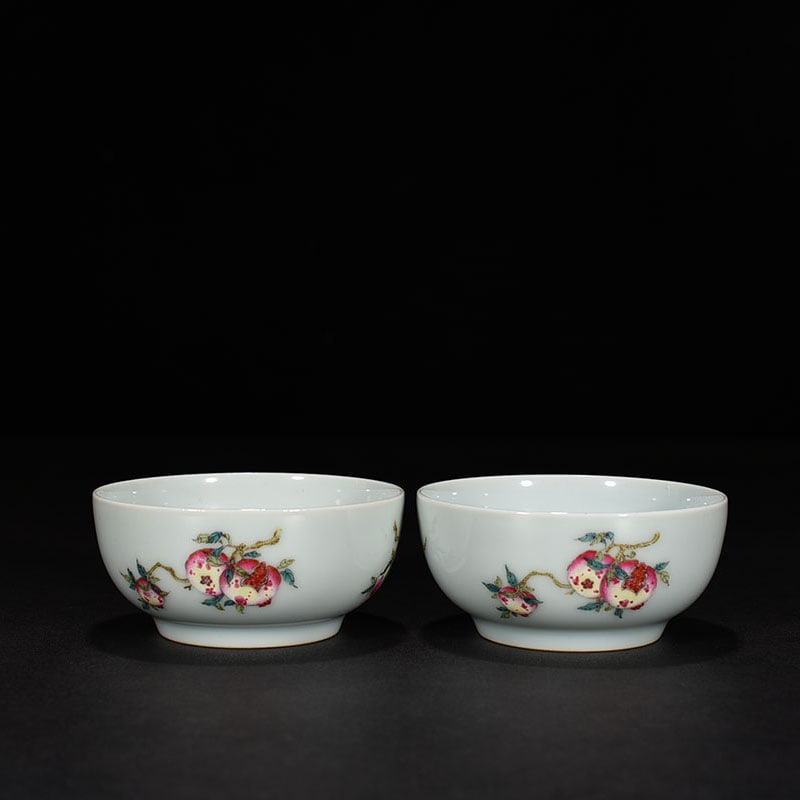 An Exquisite Chinese famille rose longevity and longevity cup (1 of 9)