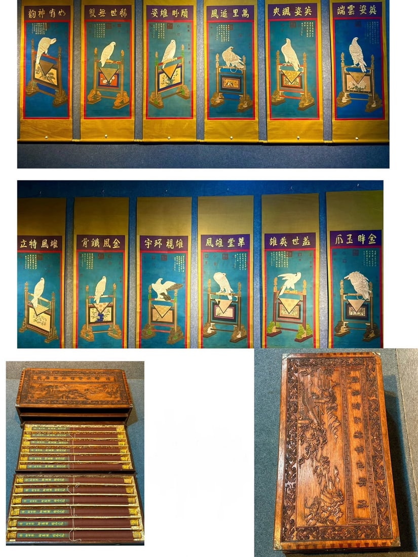 Chinese scroll painting Giuseppe (1 of 9)