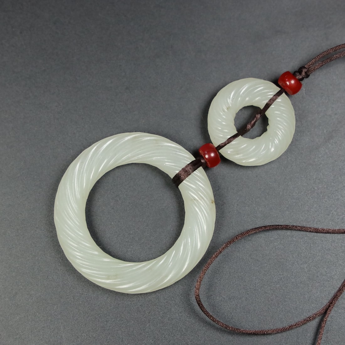 An Exquisite Chinese Natural Jade Carved pendants (1 of 9)
