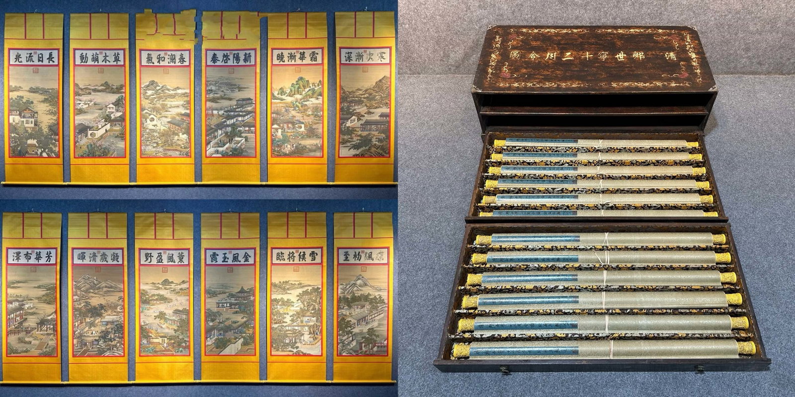 Chinese scroll painting Lang Shining: Size: Height 151 cm - Width 70 cm Materials: Silk and Paper Dynasty: Qing Dynasty Inscription: Lang Shining Object: Scroll Supplementary picture, Lang Shining's exquisite hand drawn silk painting _Dec