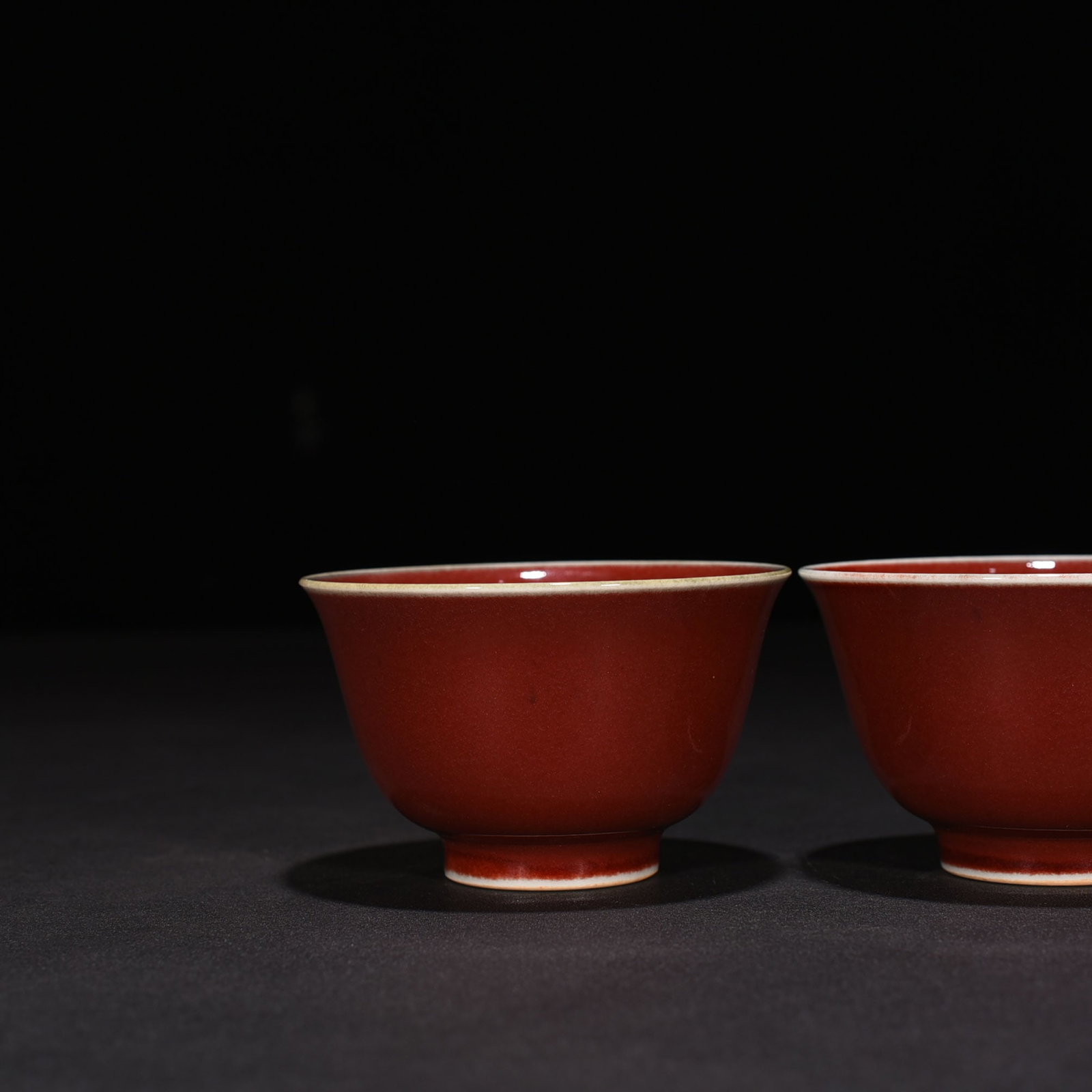 An Exquisite Chinese ruby ??red glaze cup - 2