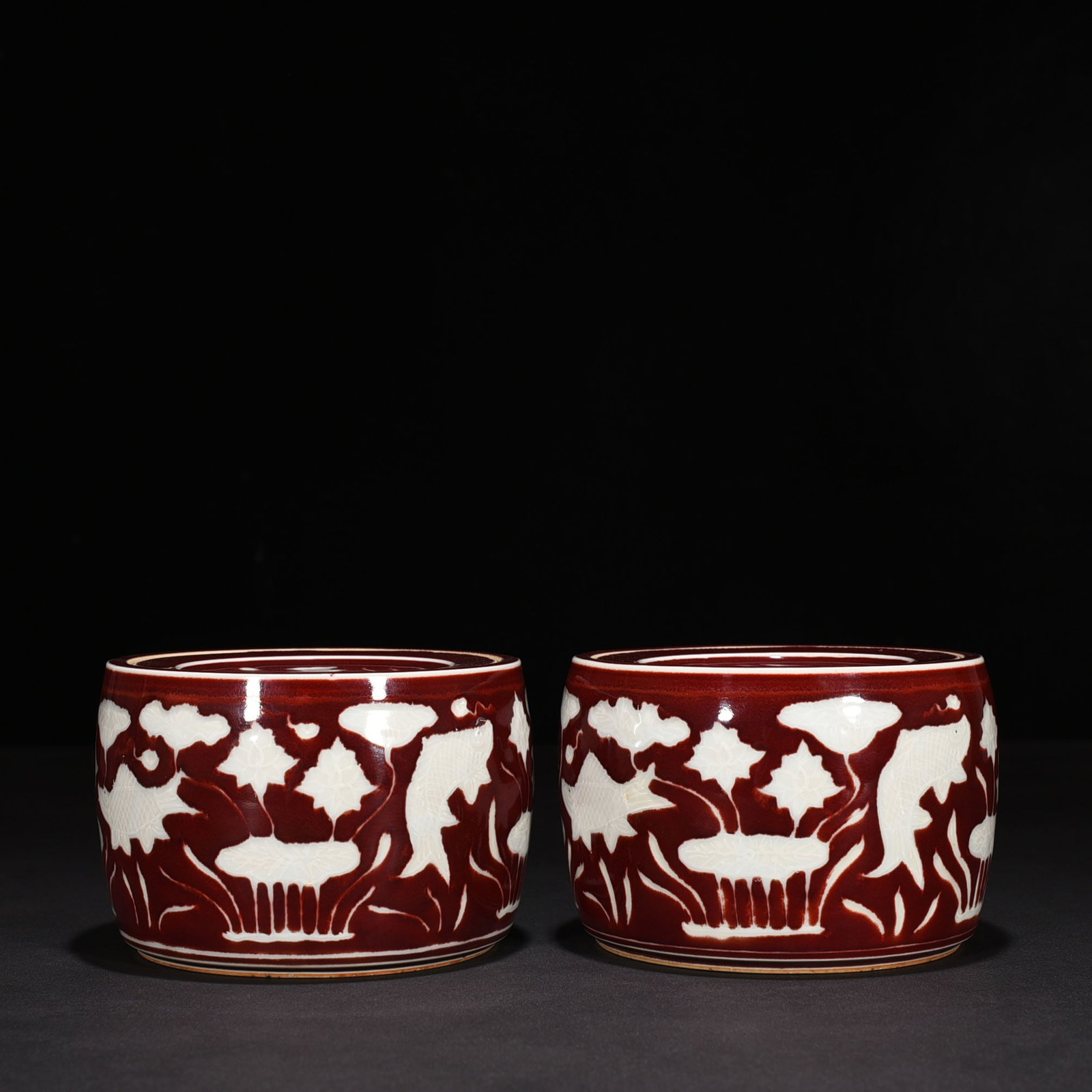 An Exquisite Chinese ruby ??red glazed jar - 3