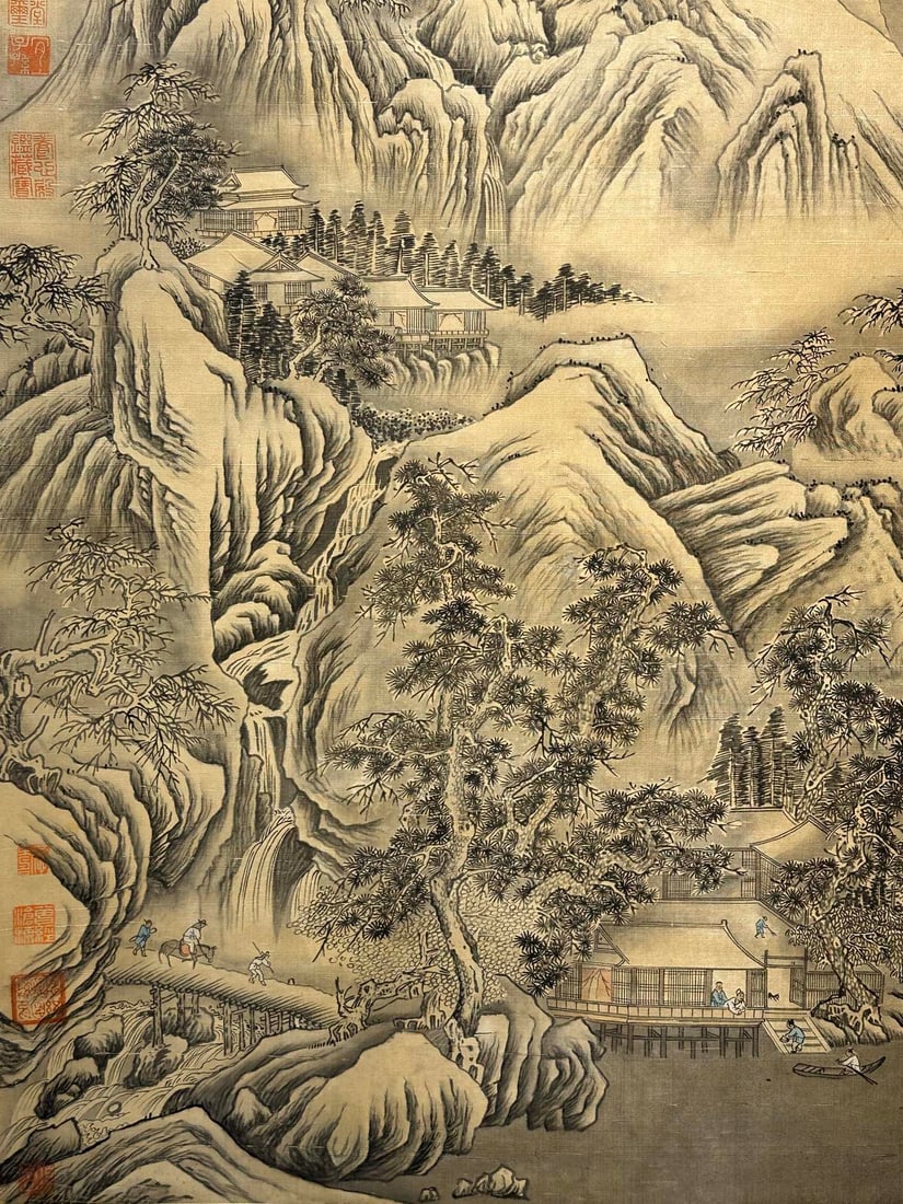 Chinese scroll painting Yan Liben - 5