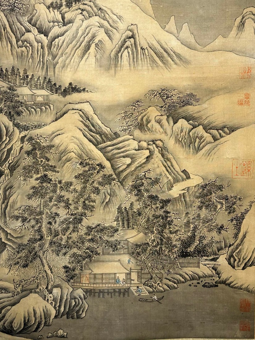 Chinese scroll painting Yan Liben - 6