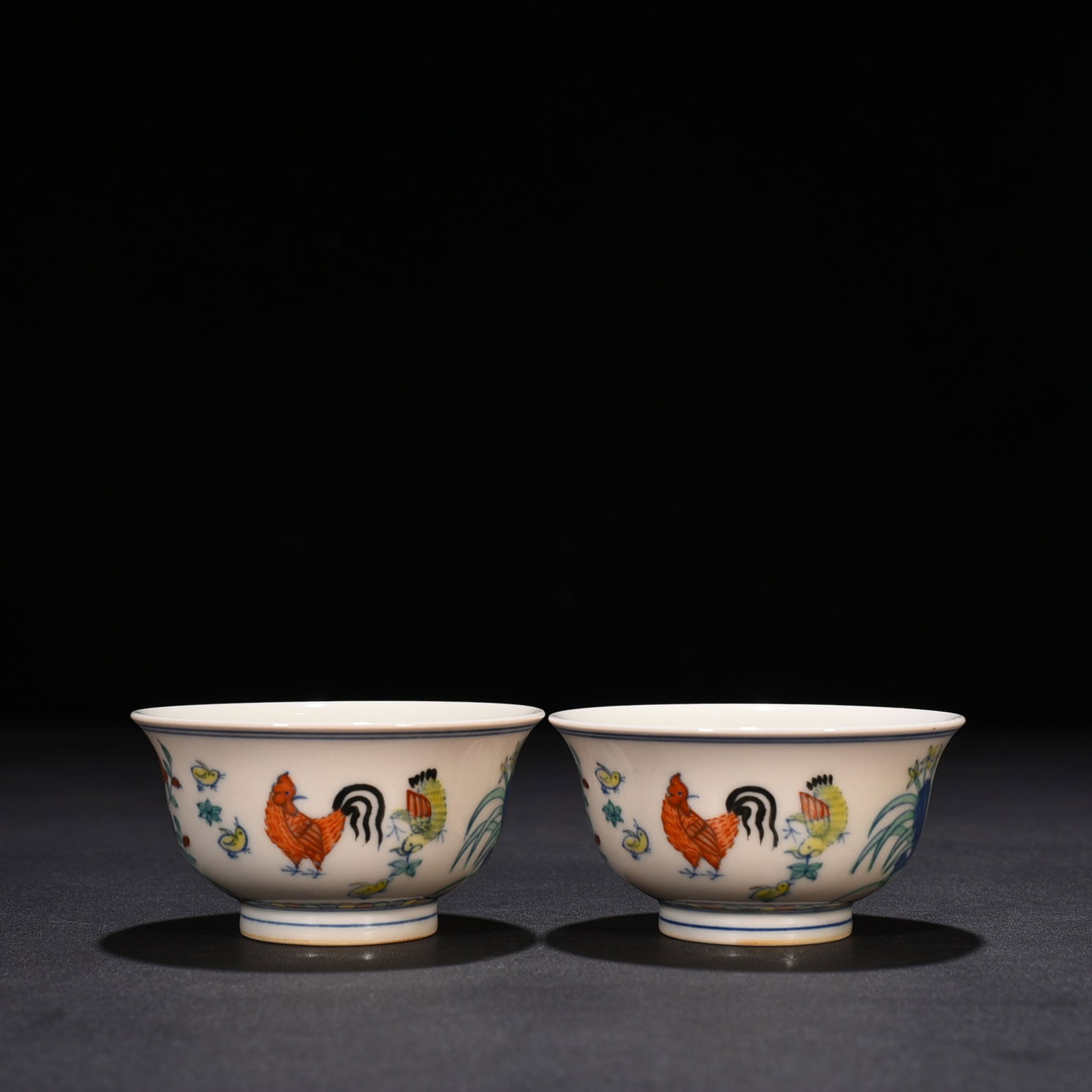 An Exquisite Chinese Doucai Cup (1 of 8)