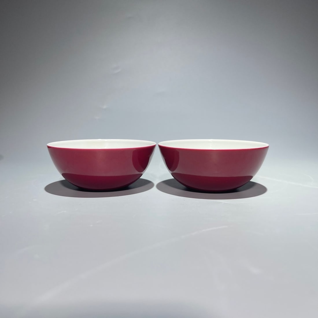 An Exquisite Chinese Famille Rose red Sanduo pattern Porcelain cups: Size: Width 9.3 cm - Height 3.9 cm Materials: Porcelain Dynasty: Qing Dynasty Attribution: Yongzheng Period Object: cup