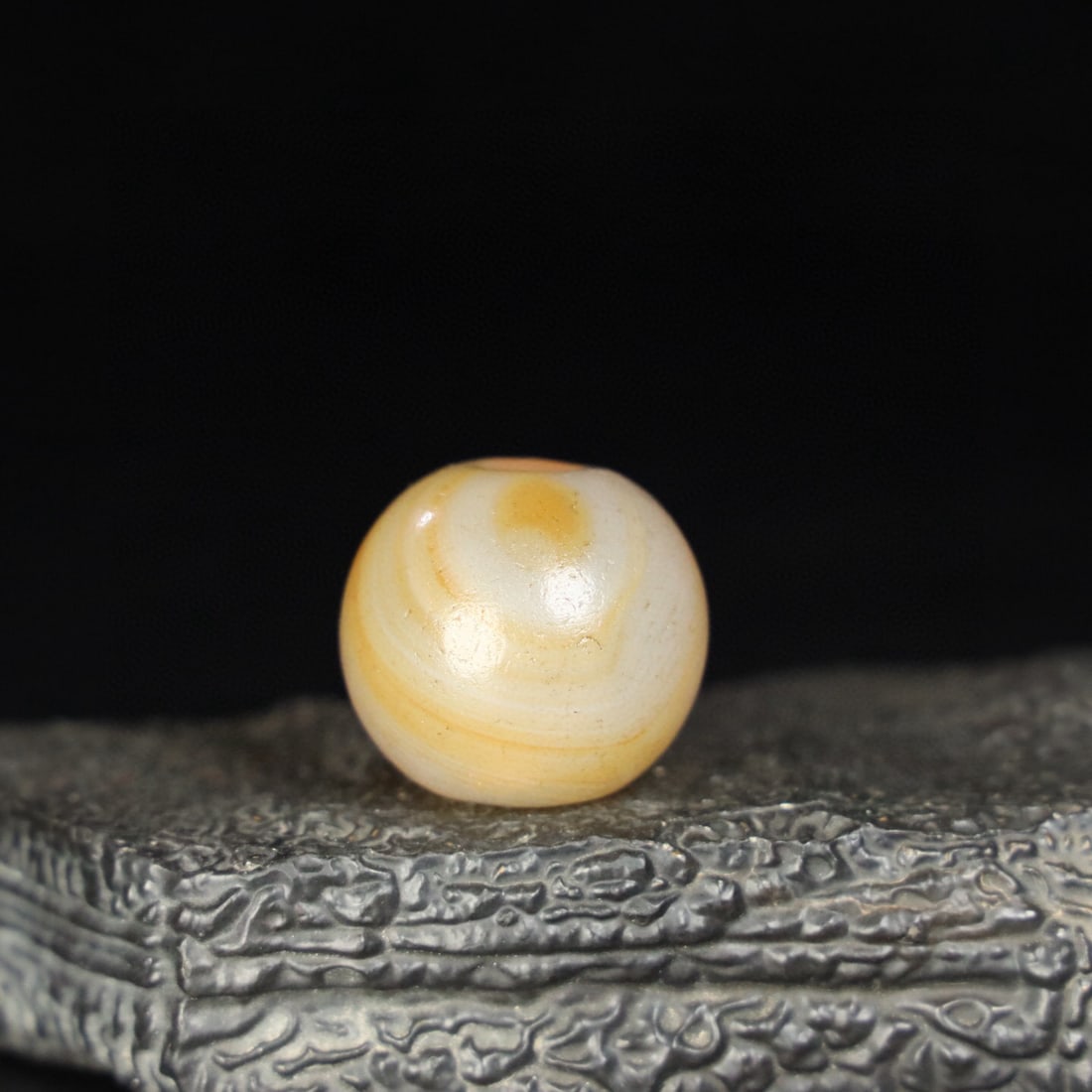 Chinese Natural Jade Carved Ball (1 of 10)