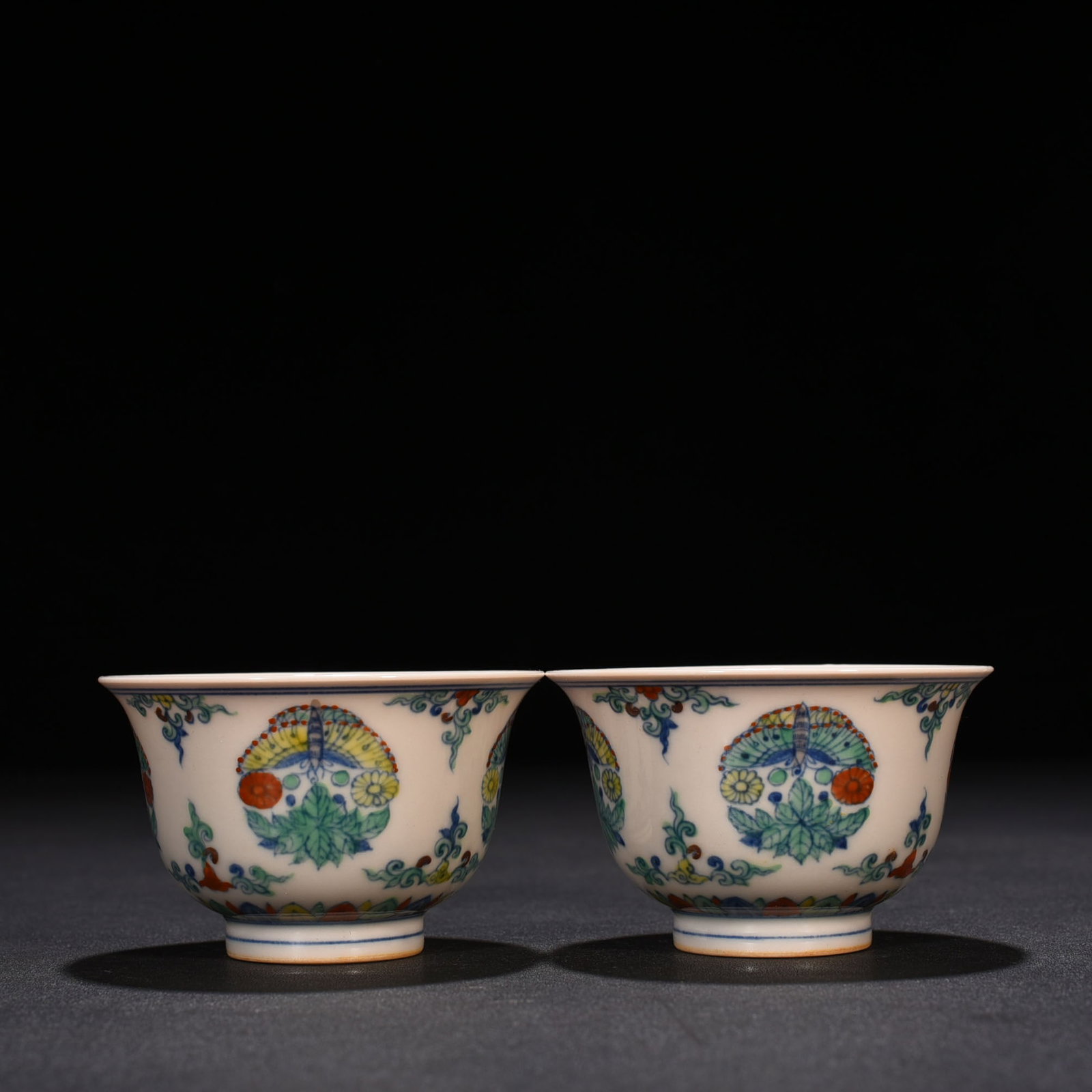 An Exquisite Chinese Doucai Cup (1 of 8)
