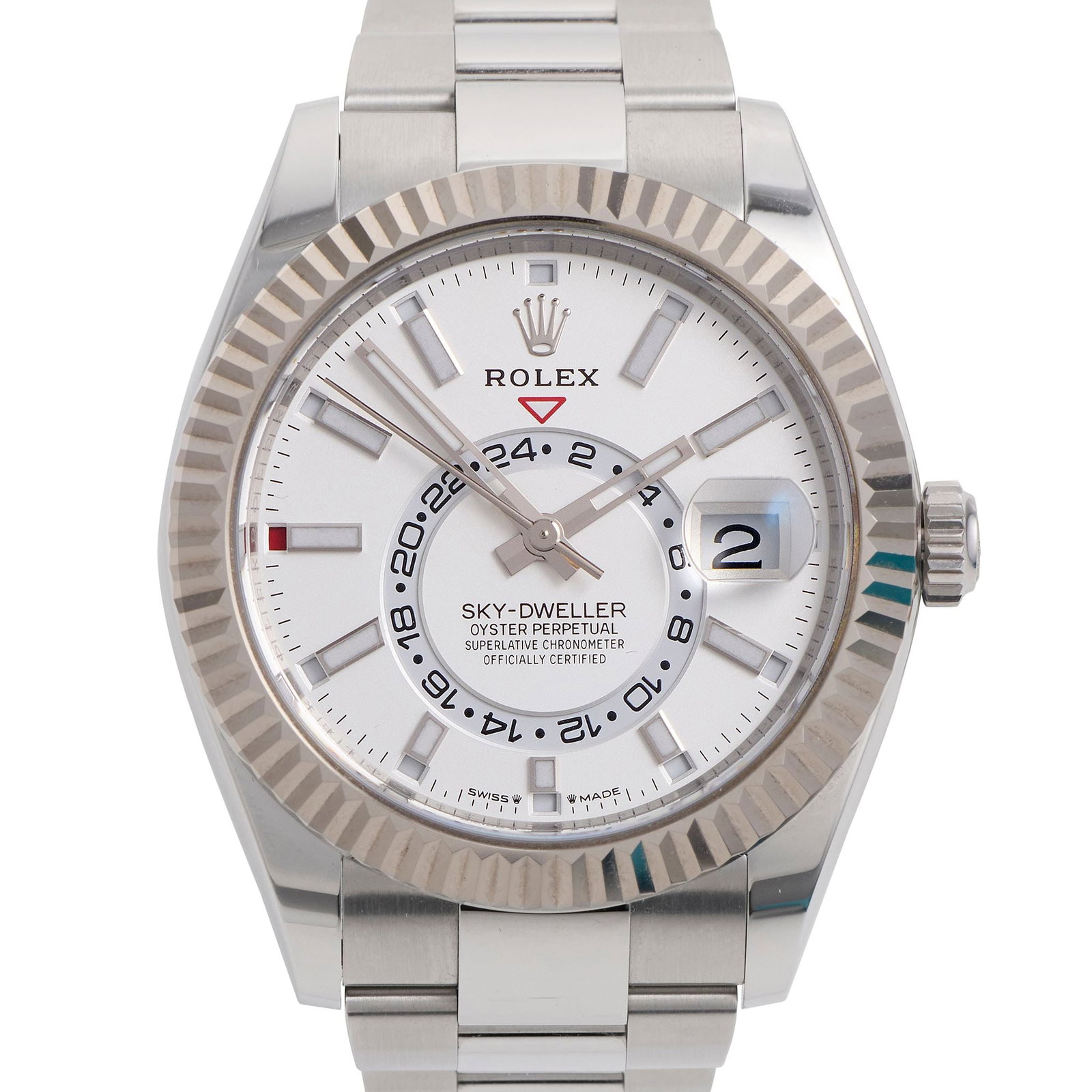 Rolex Sky-Dweller 336934, White Rolesor, Full Set, 2026 (1 of 8)