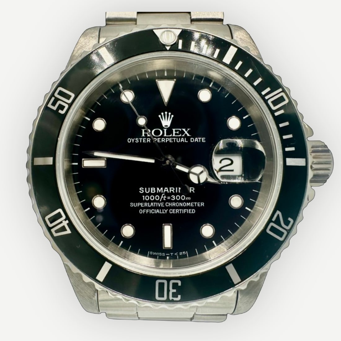 ROLEX Submariner Date 16610, Oystersteel, Black Tritium Dial, Circa 1997-1998 (1 of 12)