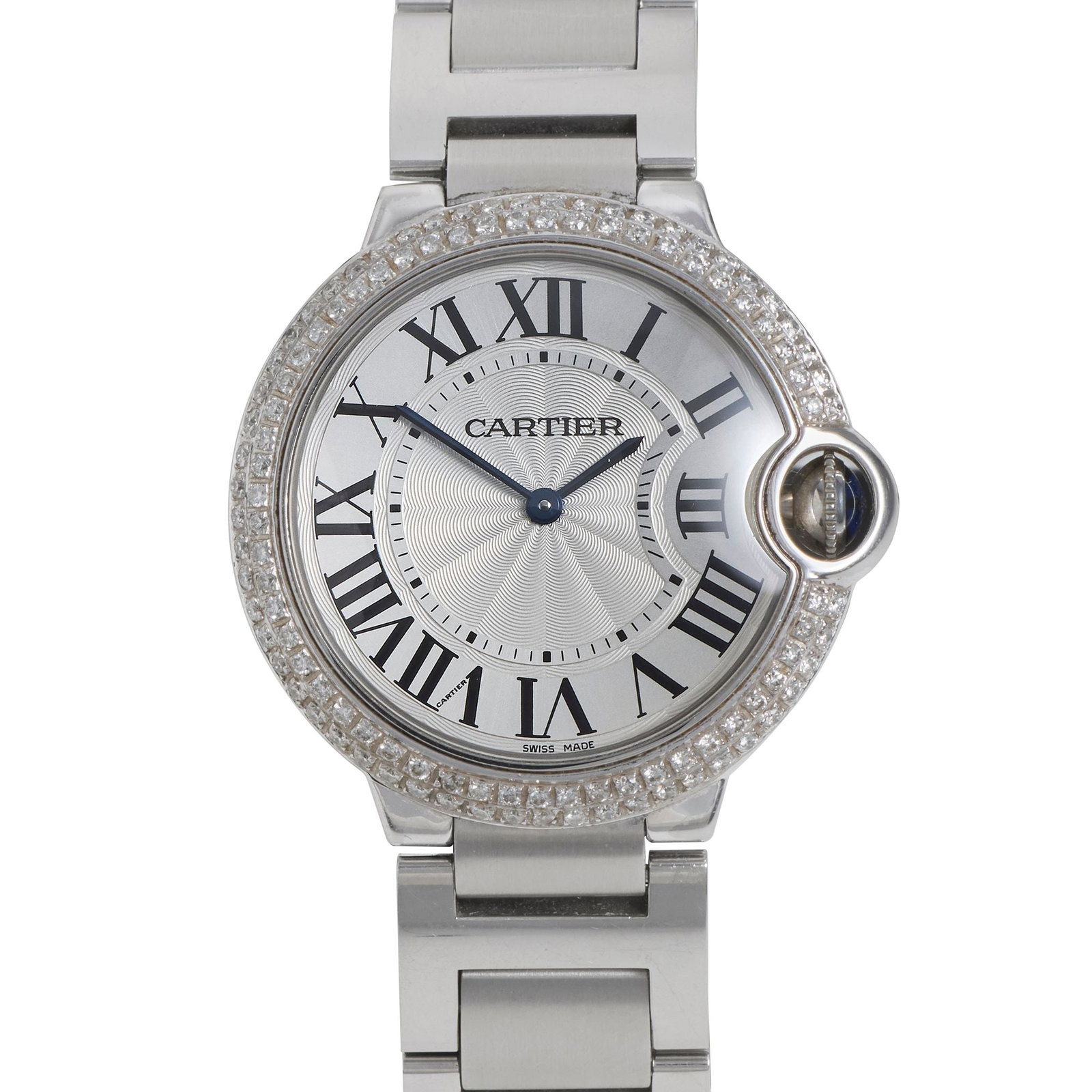 Cartier Ballon Bleu de Cartier 33mm 3005, Stainless Steel, White Dial, 2026 (1 of 8)