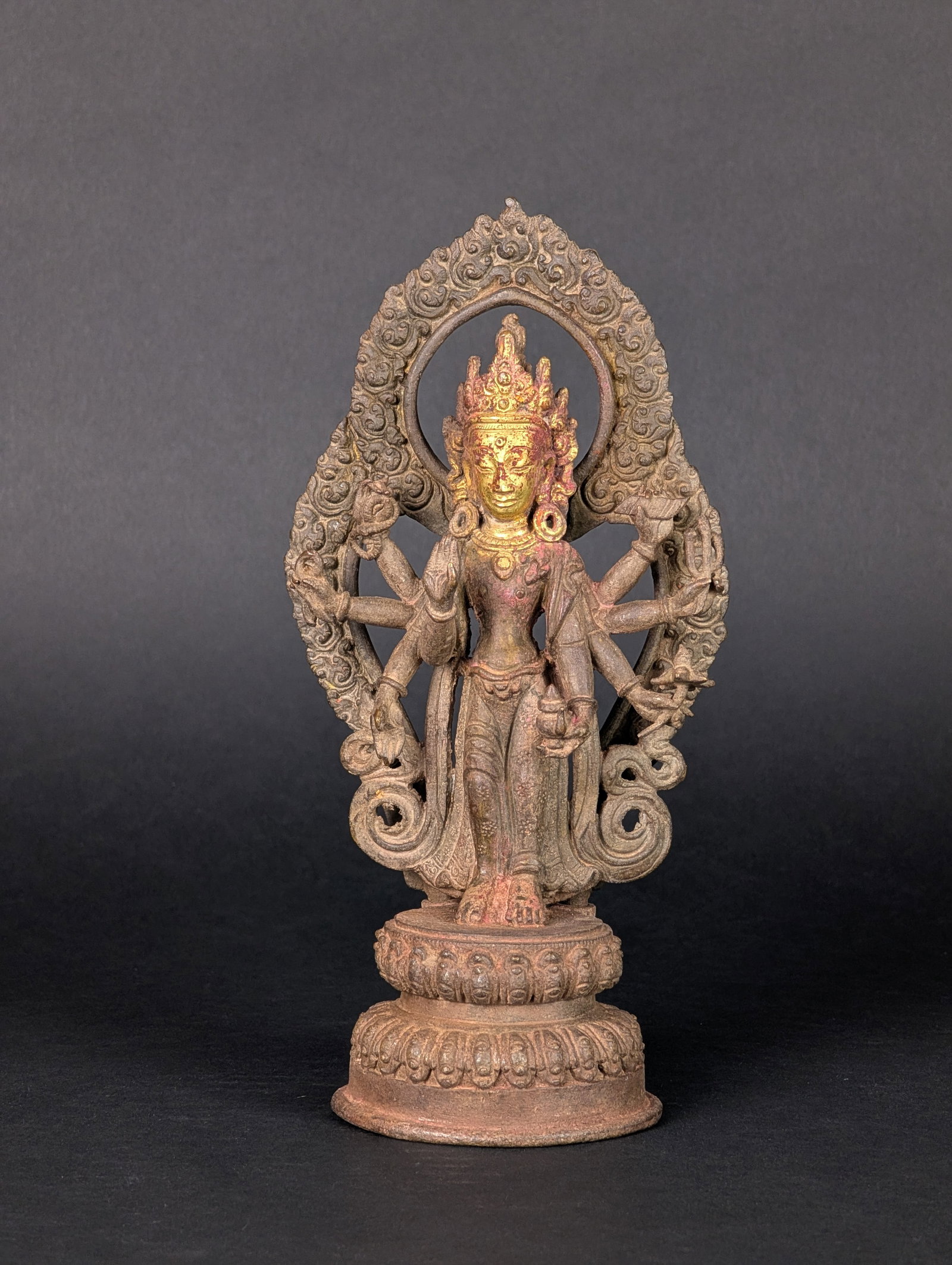 Avalokitishvara/Amogapash: Amoghapasha is the tantric form of Avalokitesvara. Amoghapasha signifies "he whose noose is unfailing", which suggests that Amoghapasha is willing to go to extreme lengths to pull a devotee toward