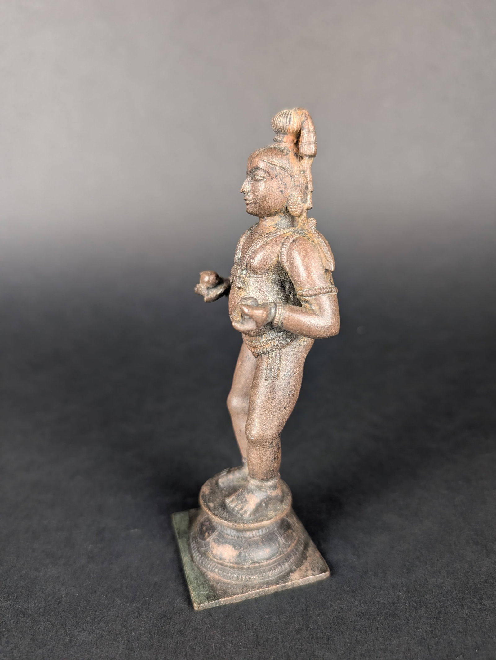 Krishna with two butterballs - 6